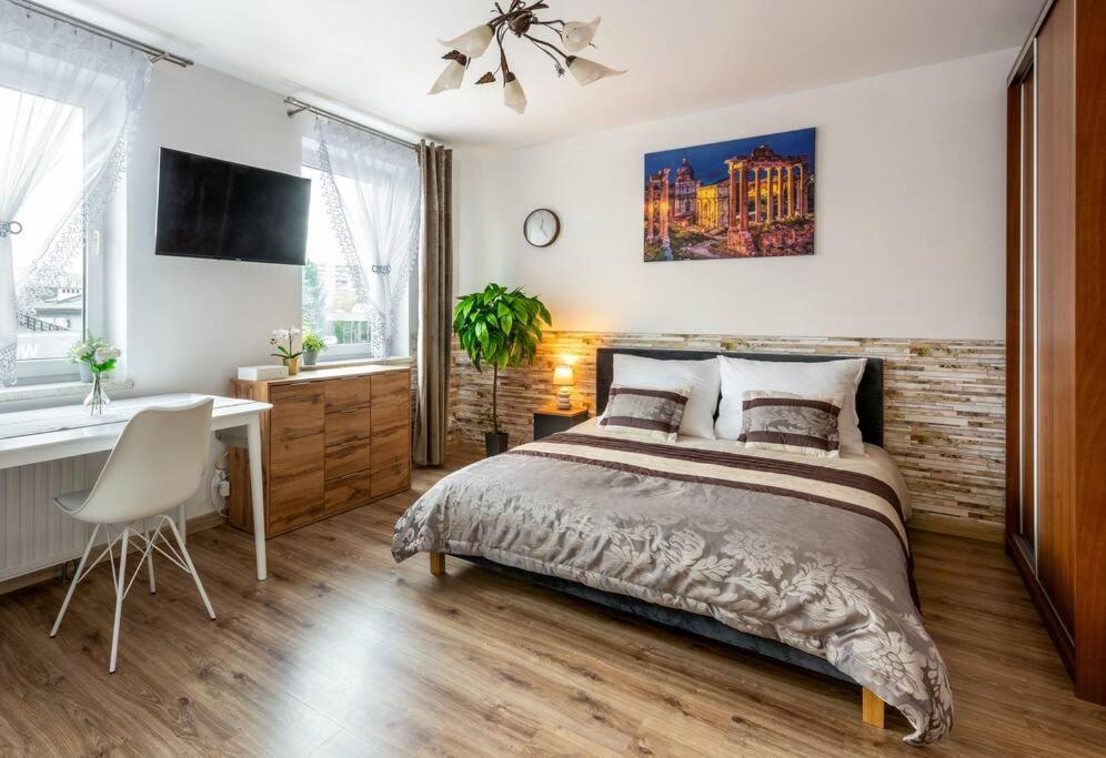 Ap. Olimpia 1 Pok. 2 Osoby, Downtown, Free Parking Apartment Krakau